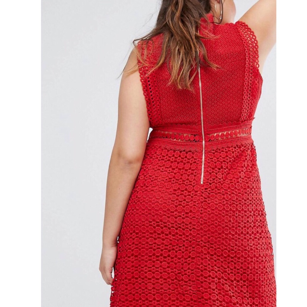 ASOS Red Dress - Picture 3 of 5